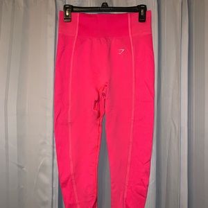 bright pink NEW gymshark leggings